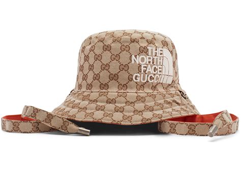 the north face gucci bucket hat black|north face Gucci down jacket.